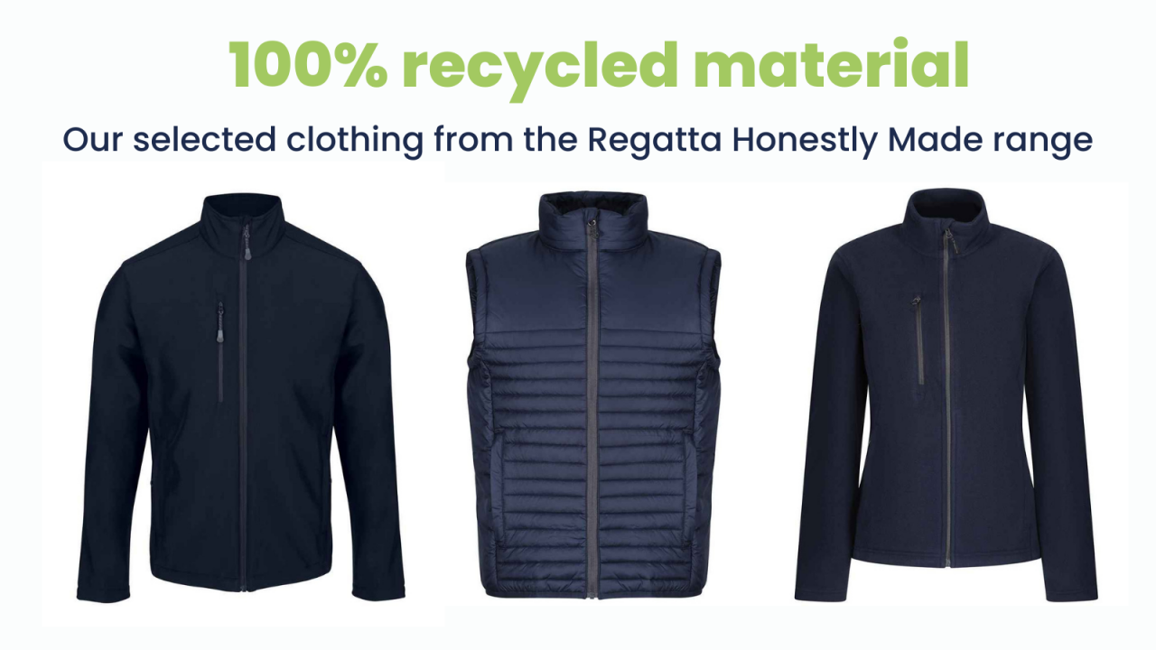 Showcasing sustainable branded workwear