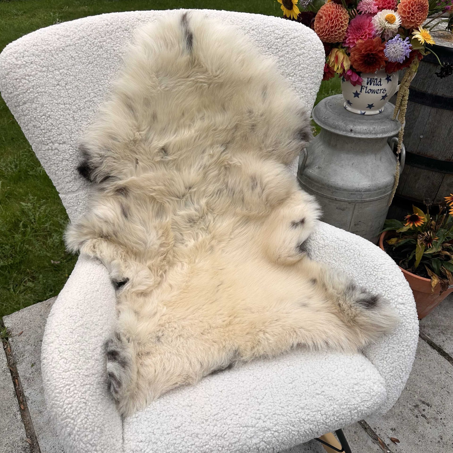 Natural Coloured British Sheepskin – 7