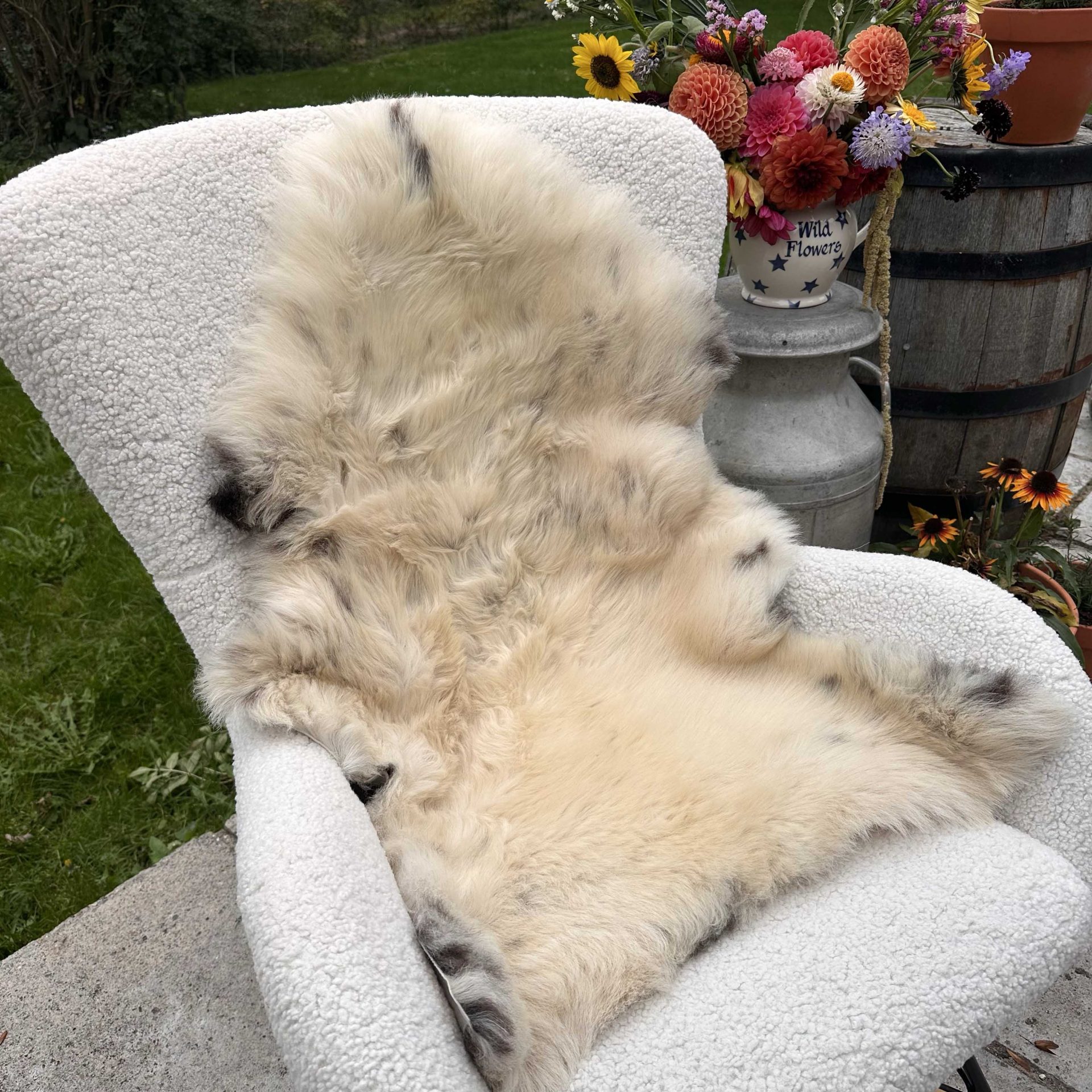 Natural Coloured British Sheepskin – 7
