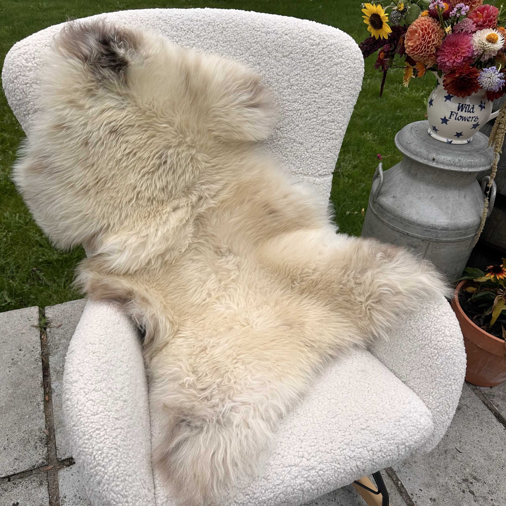 Natural Coloured British Sheepskin – 12