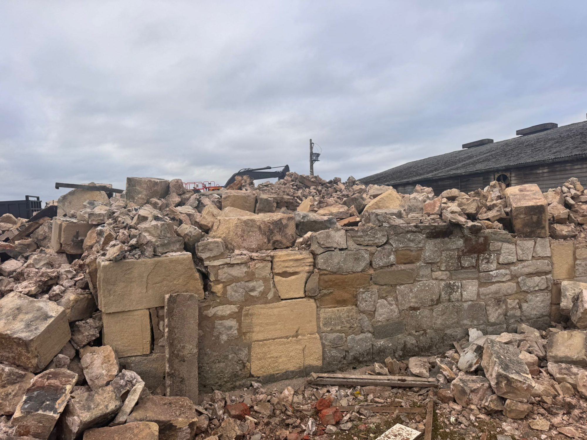 Reclaimed Building Stone