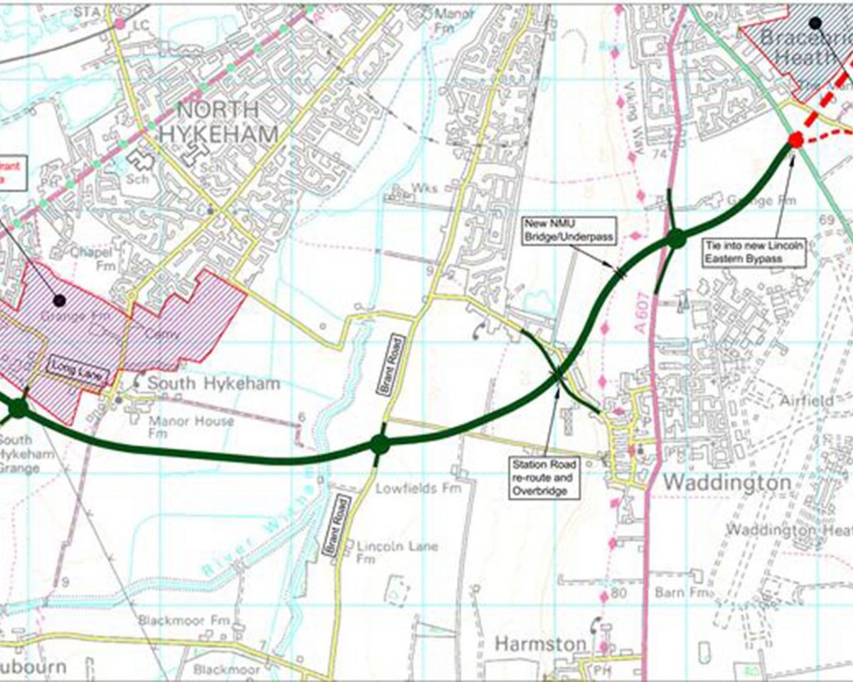 Help for landowners affected by the North Hykeham Relief Road