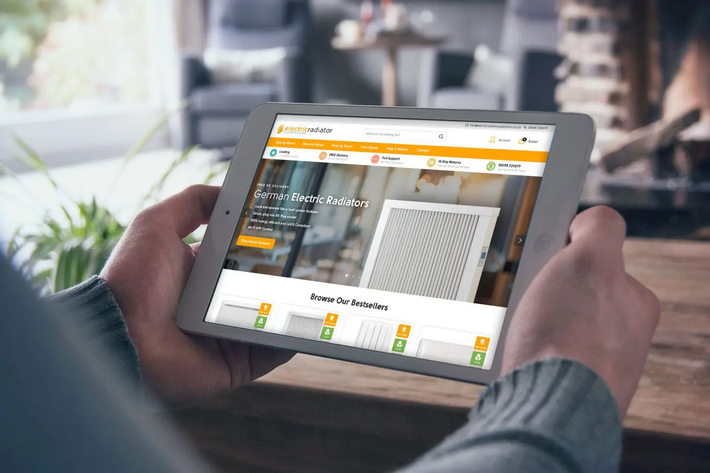 Ecommerce Website for Electric Radiator Superstore | Yello Media